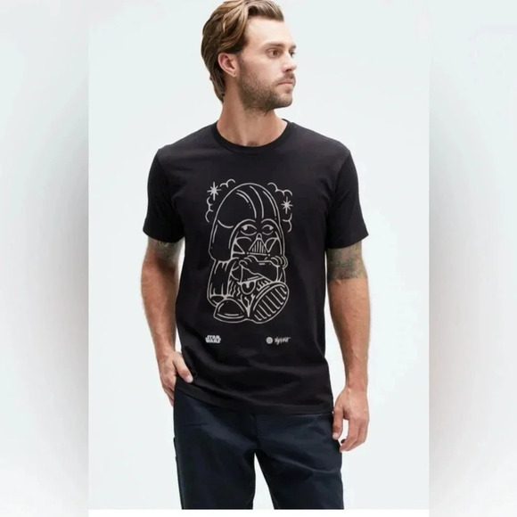 Star Wars/Stance Darth Vader Unisex Black Short Sleeve Shirt Size XXL - Picture 7 of 8